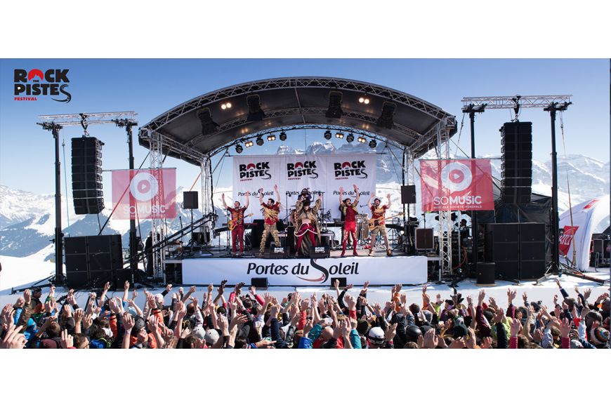 Dance on the tracks at the Rock the Pistes festival with Eider! 