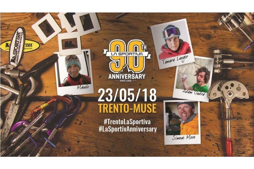 La Sportiva fête ses 90 ans le 23 mai 2018