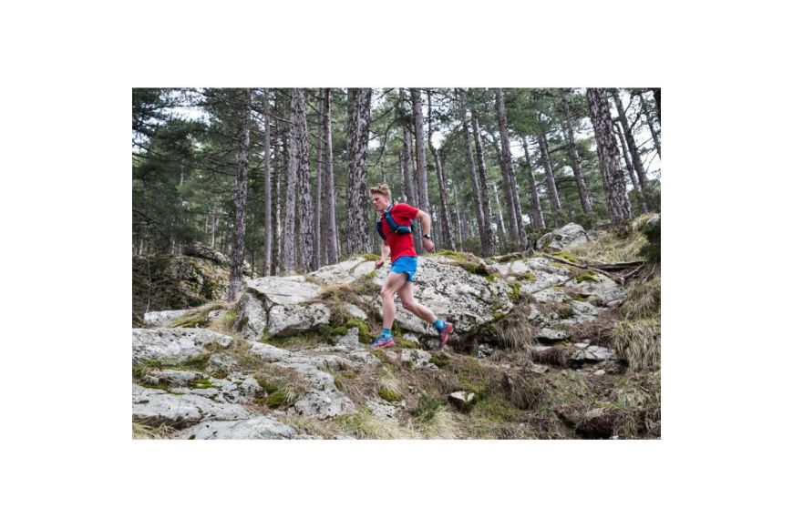 Hirse Alpine Rush trail løb test i Annecy