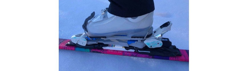 Test de l'adaptateur Startup Touring pour le ski de randonnée enfant