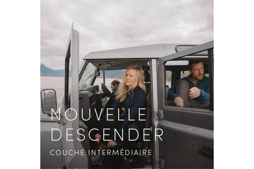 Icebreaker Descender Mid-layer — breathable brushed merino