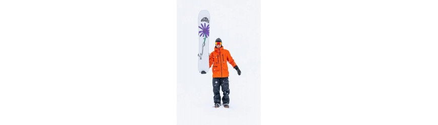 Elige la tabla de snowboard del tamaño adecuado para este invierno