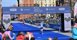 Nieuw record voor het Alpinstore team: marathon van Barcelona