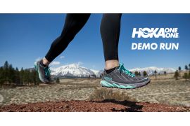 Test trail Running Hoka One One Alpinstore at Annecy