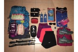Preparing your bag for 4 days of trekking